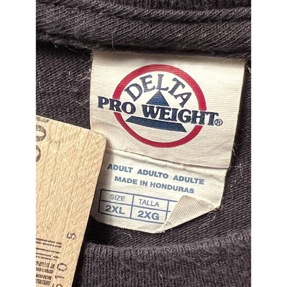 Biker Forever T-Shirt On Delta Tag Size 2XL Short Sleeve Round Neck Black - Picture 6 of 9